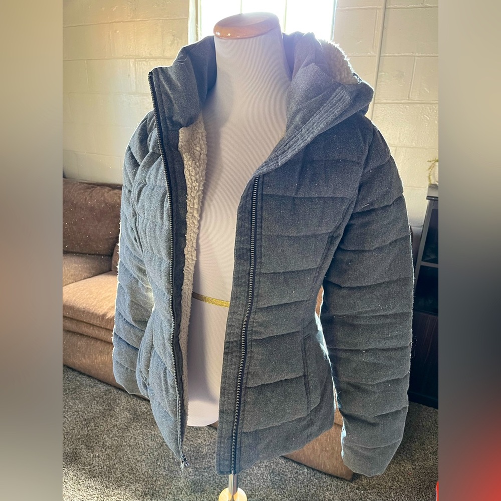 Hollister Gray Coat size Small